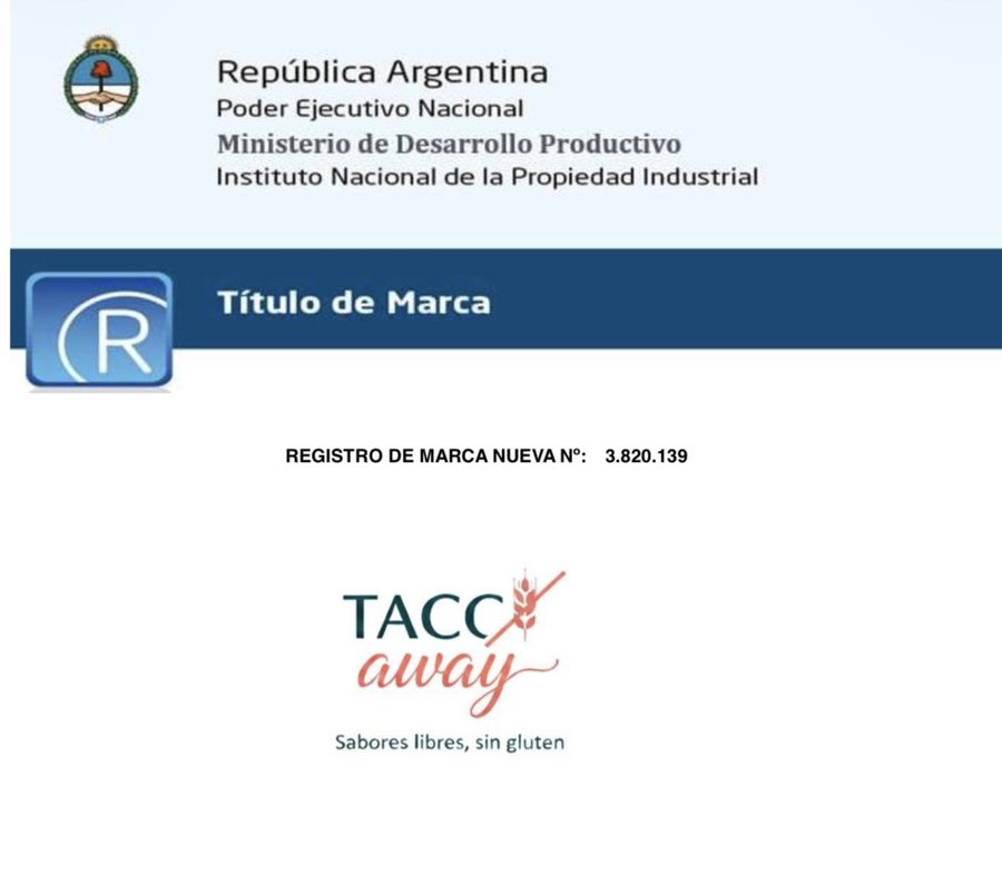 Certificado TACC AWAY